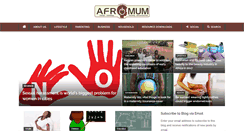 Desktop Screenshot of afromum.com